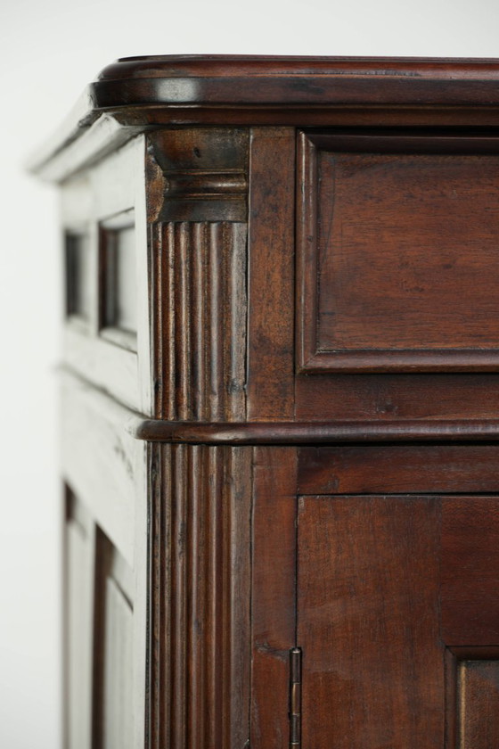 Bureau de partenaire Chesterfield luxueux et pratique avec plateau en cuir vert de style anglais – Bureaux (photo 15 of 16)