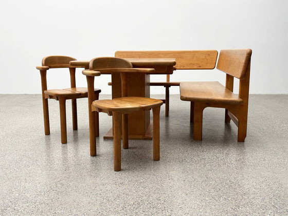 Image 1 of Set consisting of a corner bench, table and 2 chairs from Team 7