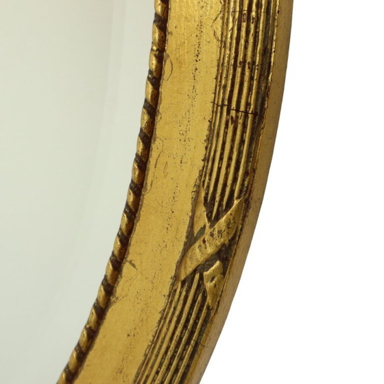 Image 1 of Franse Facetgeslepen Spiegel met Strik