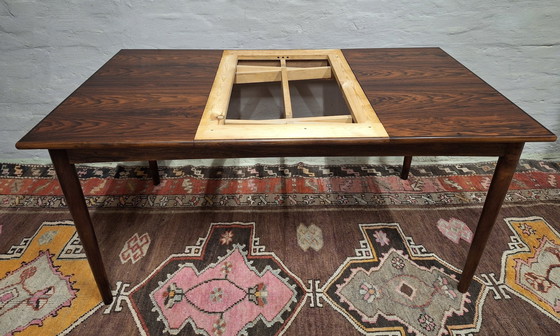 Image 1 of Vemb Mobelfabrik Large 10-Seater Rosewood Dining Table, Denmark 1960s