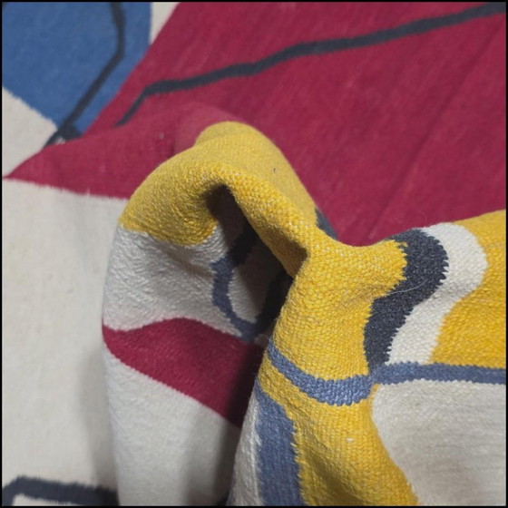 Tapiz tejido a mano Taureau V de Le Corbusier | Arte textil moderno (118 × 79 pulgadas) – Alfombras, Wool (photo 8 of 10)