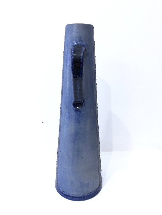 Image 1 of Large Blue Vase, Switzerland, 1960