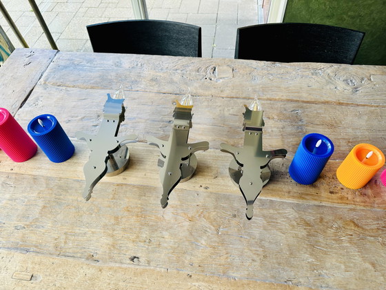 Image 1 of Brand van Egmond barok Nightwatch 31 cm hoog 3 stuks