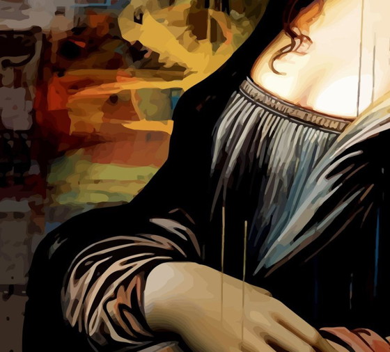 Image 1 of Alberto Ricardo - Monna Lisa - Tela dell'artista