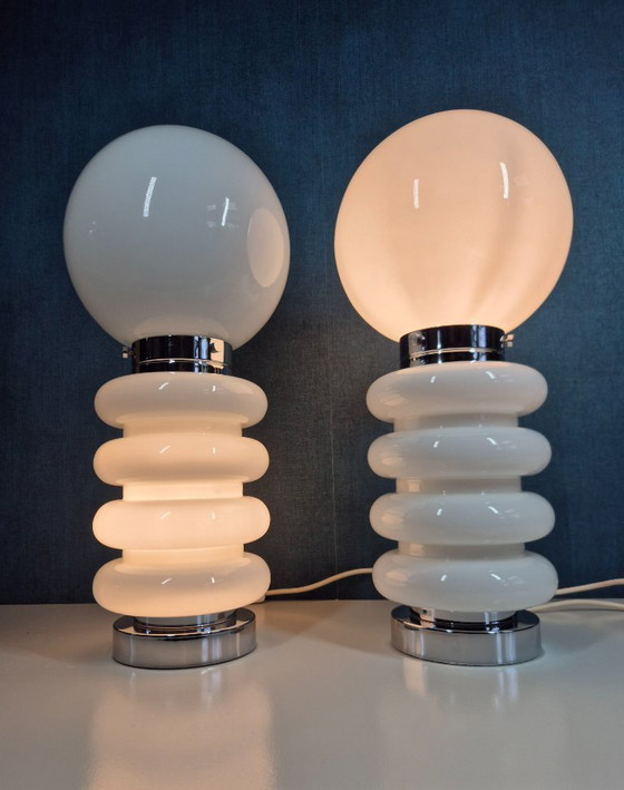 Image 1 of Vintage table lamps - Carlo Nason - 1970s