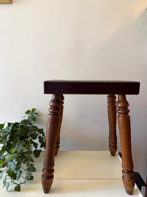 Tavolino/portapiante in legno – Tavolini, Wood, Mid Century Modern (photo 5 of 6)