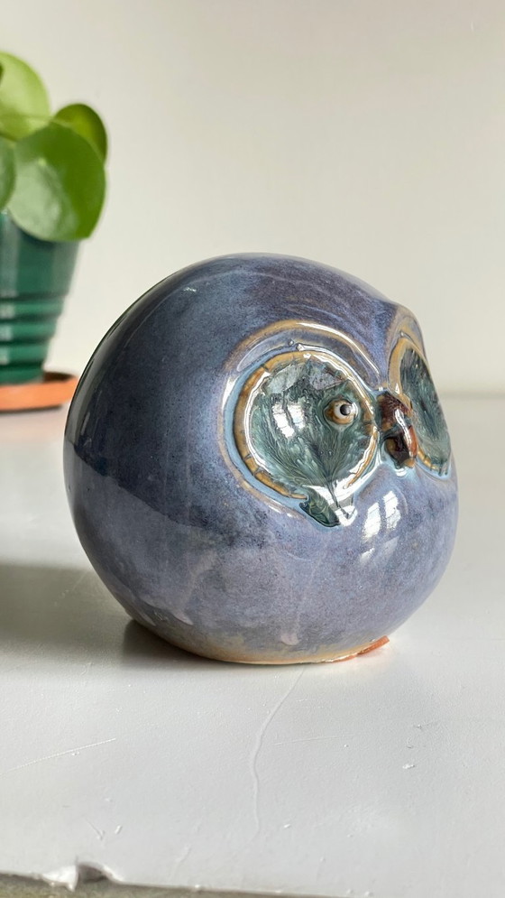 Image 1 of Vintage Handmade Ceramic Owl