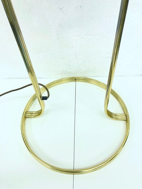 Image 1 of Lámpara de pie 70s space age de Temde latón plástico