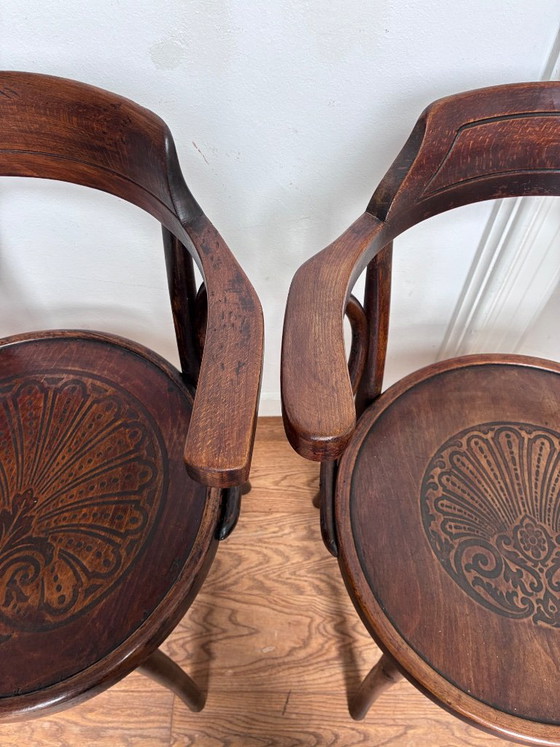 6x Poltrone stile Thonet – Legno (photo 10 of 18)