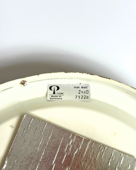 Image 1 of Vintage Zebra ceiling/wall lamp from Peill & Putzler