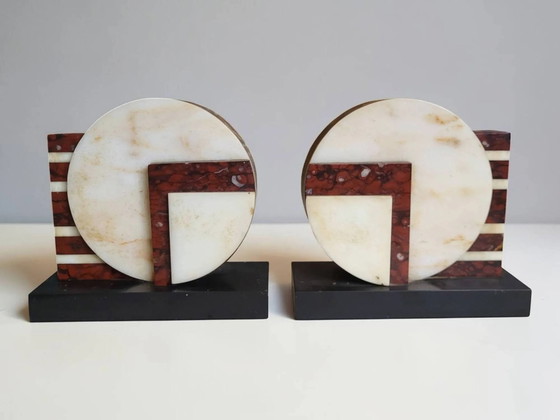 Art Deco marble bookends – Decorative Objects (photo 6 of 8)
