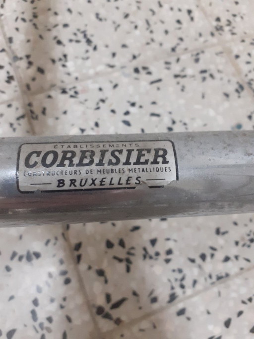 Dubbel Kledijrek Van Corbisier – kapstokken, Chrome