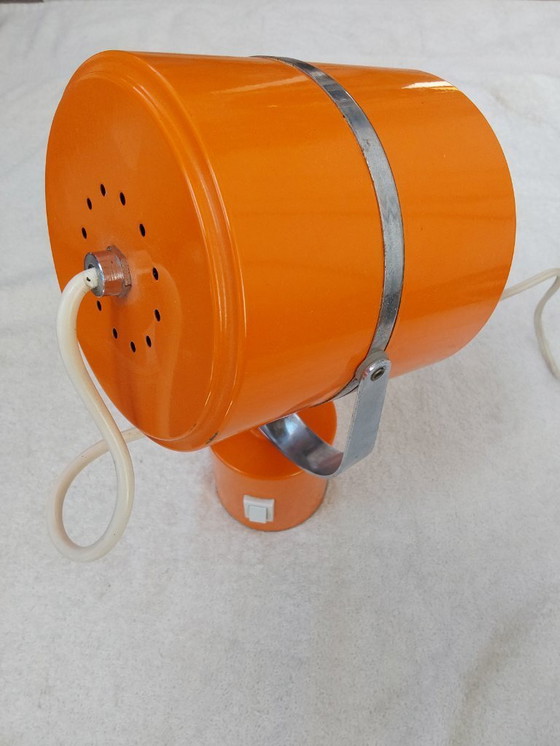 Image 1 of Oranje draaibare tafellamp Sixties Edition