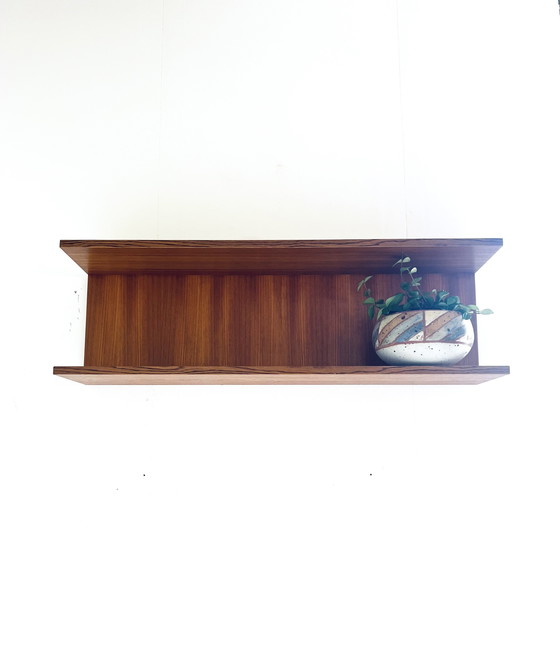 Image 1 of Etagère murale vintage en teck '60s