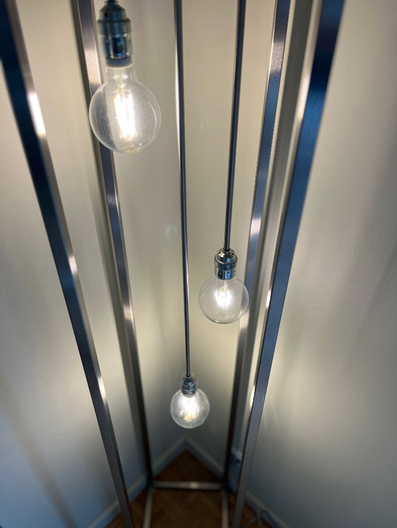 Image 1 of Lampe sur pied rétro au design vintage, lampe de lecture