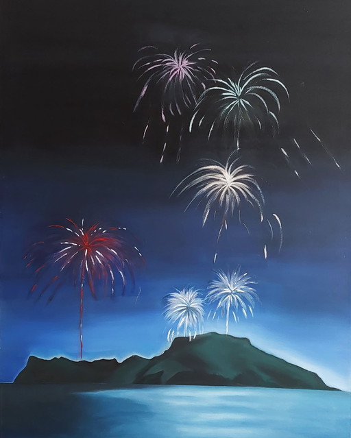 "CAPRI" OLIO SU TELA CM. 70 x 50