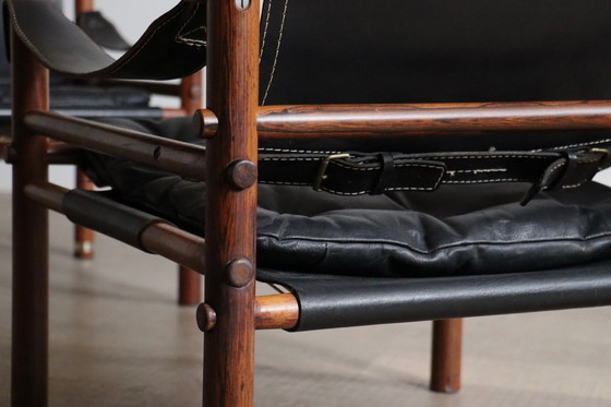 Image 1 of Par de sillones Sirocco de Arne Norell para Norell AB, Suecia, década de 1970