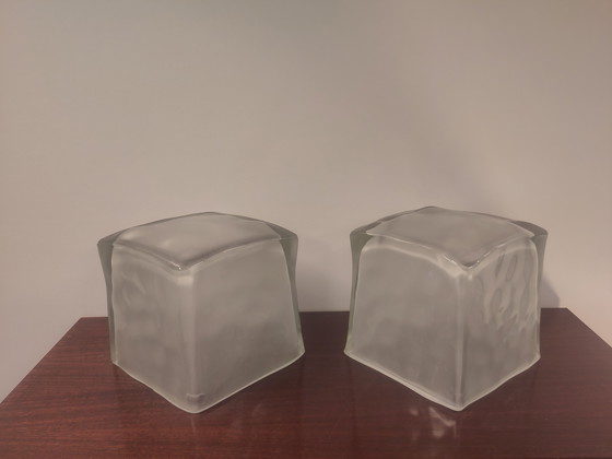 Image 1 of 2x lampes Ice Cube IKEA Iviken