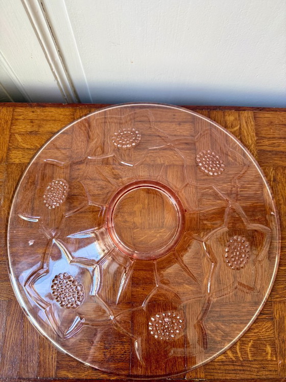 Image 1 of Rosaline glass dish – floral patterns