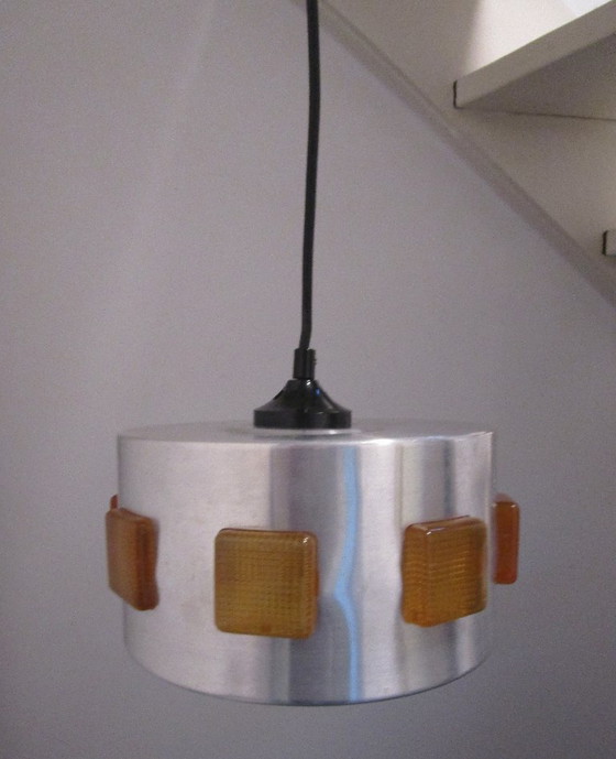 Image 1 of Mooie retro/vintage/jaren 70  hanglamp.