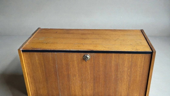 Mobile segretario, anni '50-'60 – Scrivanie, Wood, Mid Century Modern (photo 4 of 12)