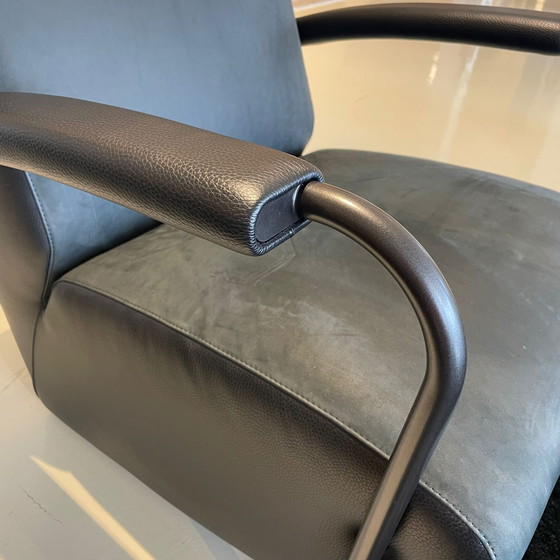 Image 1 of Leolux Scylla Sessel mit Hocker (2er-Set)