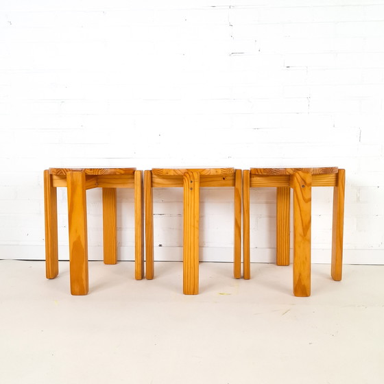 Image 1 of 3x vintage stool