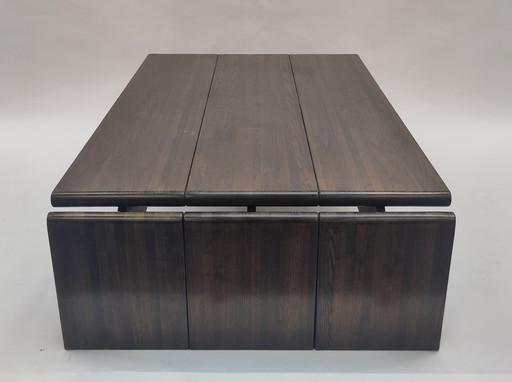 Leolux coffee table brutalist Harry de Groot