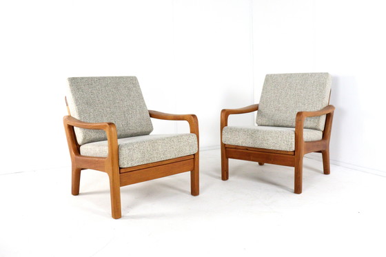 Image 1 of Ensemble de 2 Fauteuils Juul Kristensen Vintage New Upholstery