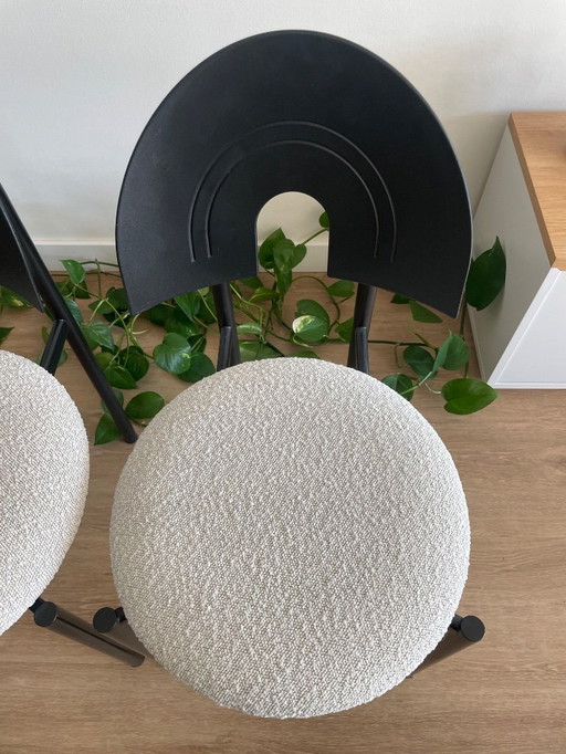 2x Postmodern Dining Chairs