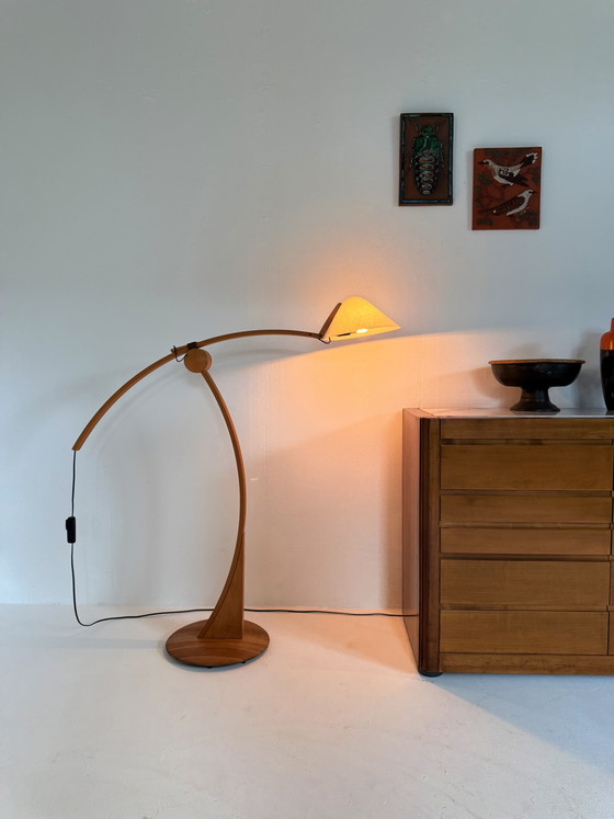 Image 1 of Lampadaire vintage « Pollo », Mario Vivaldi, Domus ‘70