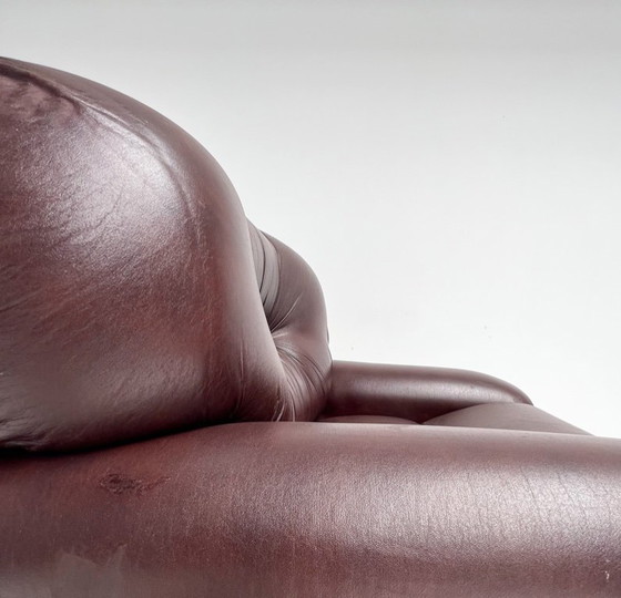 Image 1 of Ensemble de 2 fauteuils italiens attribués à Sapporo, années 1970