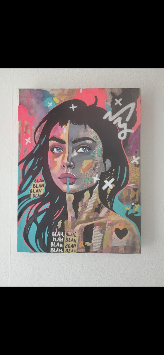 Image 1 of Confessions of a burnout painting