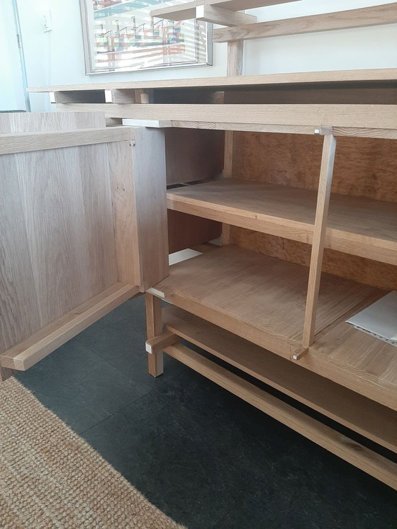 Rietveld buffetkast blank eiken, Dressoirs, Hout, Beige (foto 5 van 5)