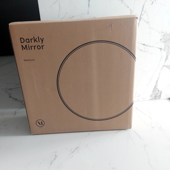 Image 1 of Rare design mirror "Darkly" by Menu/Audo C. - Nick Ross (OVP)