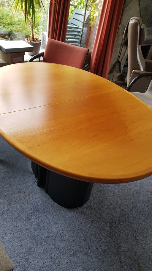 Skovby Dining Table SM34, Cherry Wood