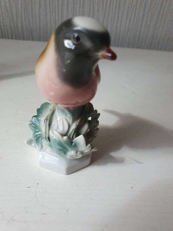 Image 1 of Lot de 2 oiseaux en porcelaine Unterweißbach (Heinz Schaubach)