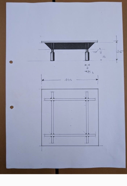 Cassina Bull Couchtisch – Gianfranco Frattini (1989)