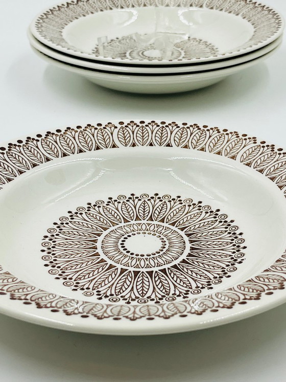 Juego de cuatro platos hondos Boch Ronda, 1970 – Loza, Ceramic (photo 8 of 10)