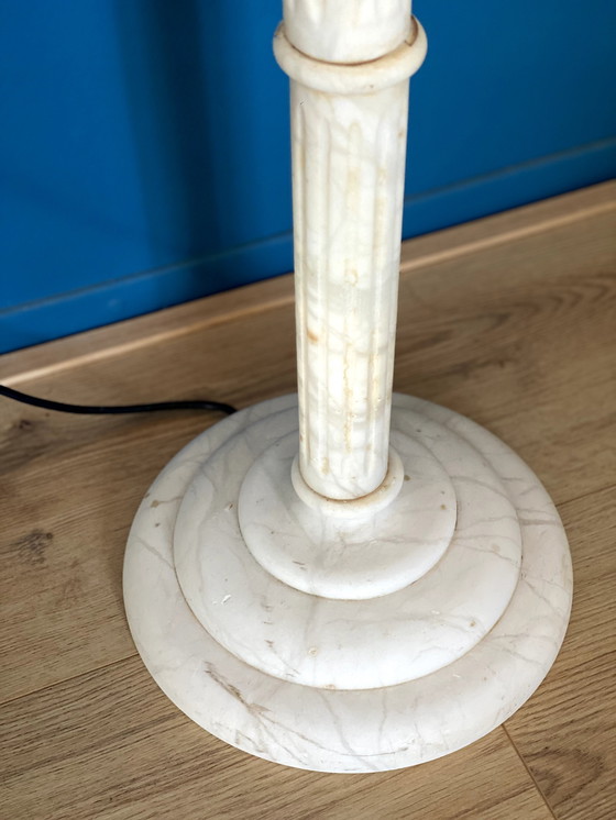 Image 1 of 2 Kolom - Marmeren Vintage Vloerlampen