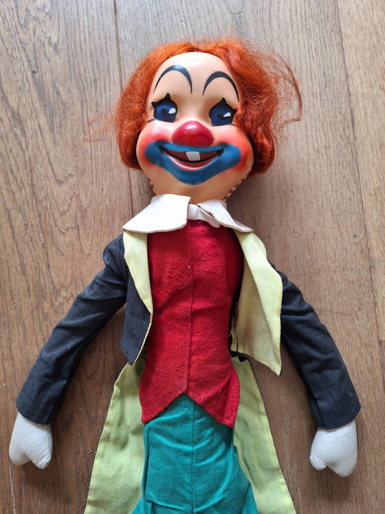 Muñeco de payaso de paja. – Objetos decorativos, Other, Textile (photo 3 of 6)