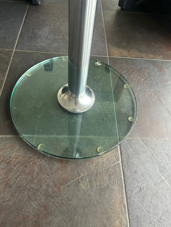 Image 1 of 2 fauteuils en cuir Rolf Benz + table en verre