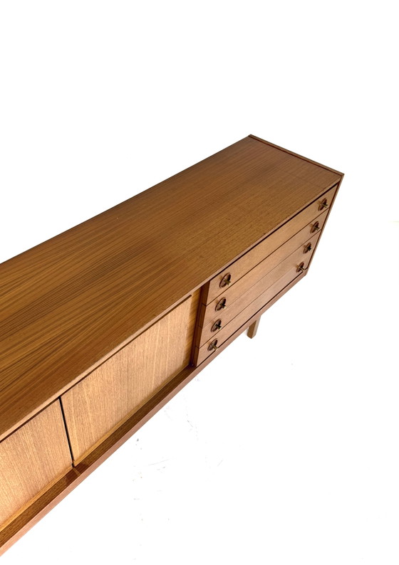 Image 1 of Vintage XXL teakhouten sideboard, jaren ‘60