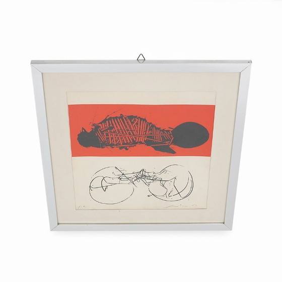 Image 1 of Emilio Scanavino, serigrafía, prueba de artista, 1969