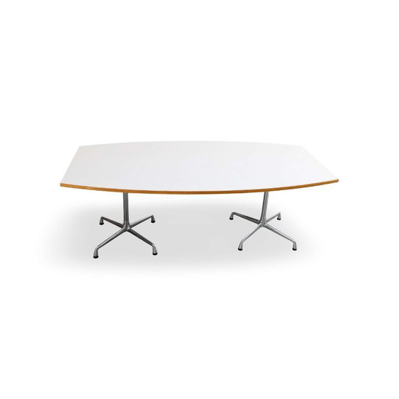 Mesa de conferencia Eames Segmented Table Vitra Original Midcentury, Mesas de conferencia, Madera, Blanco (foto 2 de 9)