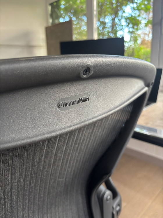 Herman Miller Aeron maat B – Draaistoelen, Aluminium (photo 6 of 12)