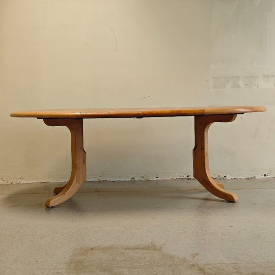 Image 1 of Vintage Rainer Daumiller uitschuif eettafel