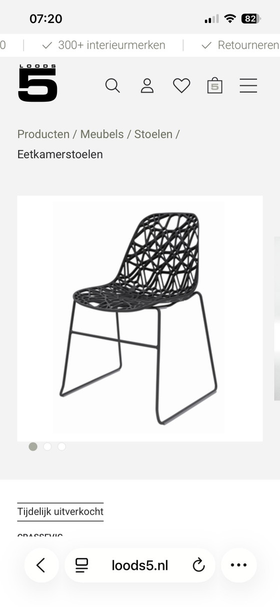 Image 1 of Designer-Esszimmerstühle