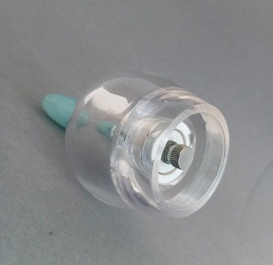 Image 1 of Carsten Jorgensen postmodern 'Peppino' salt/pepper mill Bodum approx. 1990