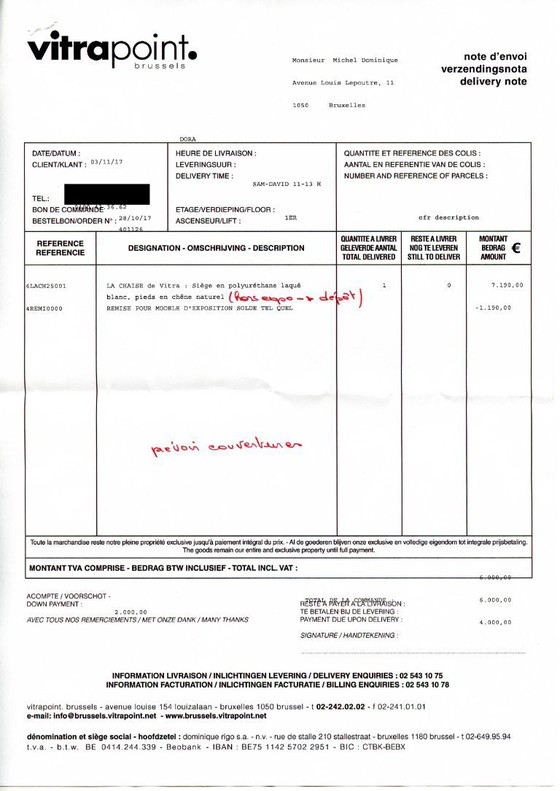 Image 1 of La Chaise by Vitra